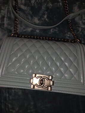 baby blue shoulder bag